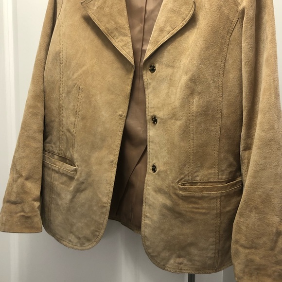 Vintage Suede Blazer - Picture 7 of 8